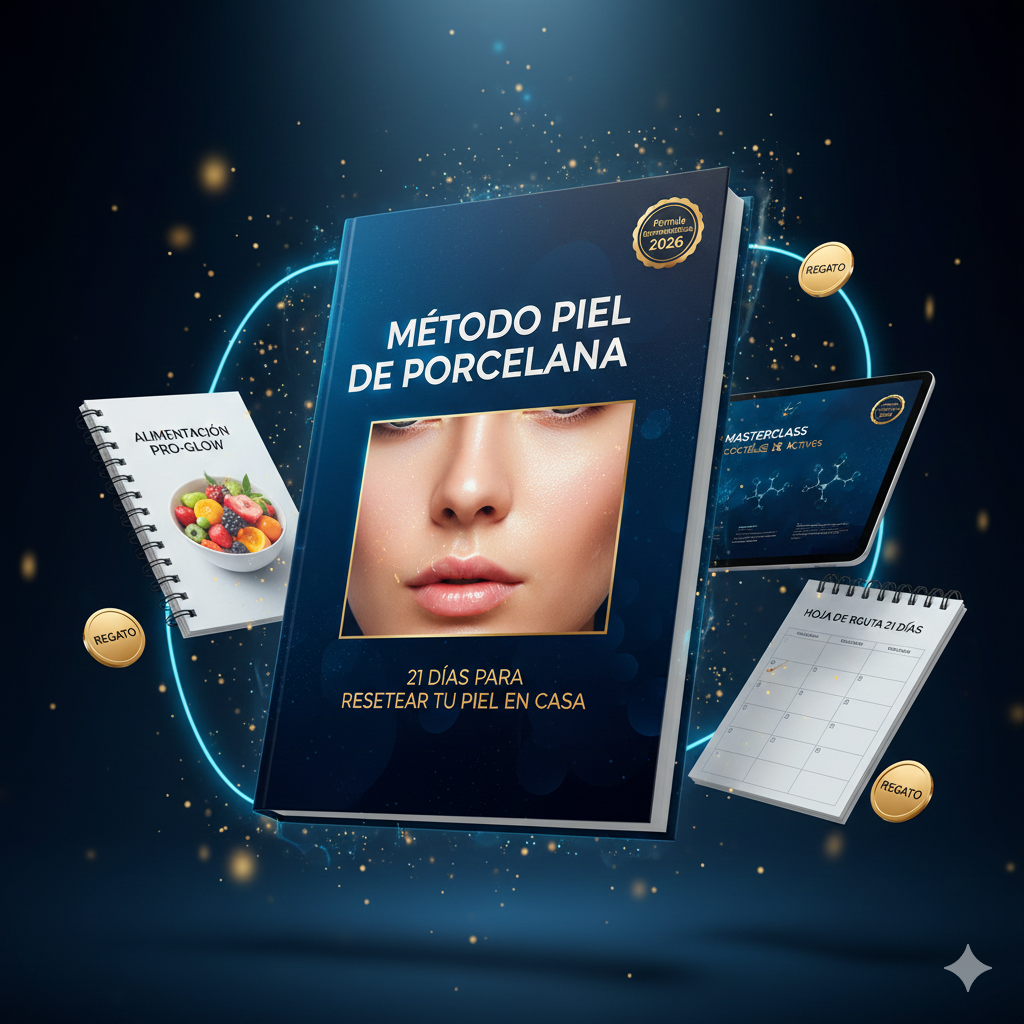 MÉTODO PIEL DE PORCELANA : El manual definitivo para resetear tu cara en casa y dejar de tirar plata en cremas